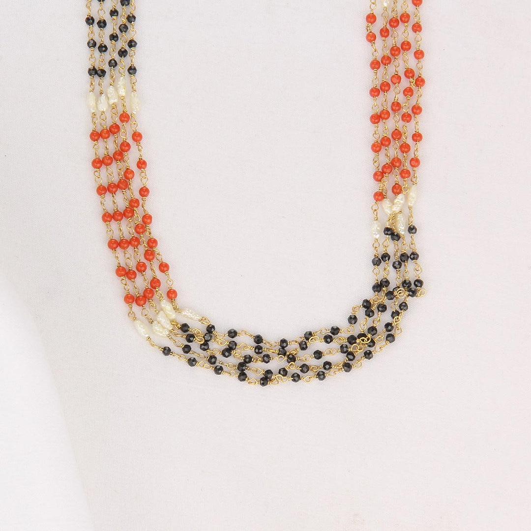 Nirthikha Beads Long Necklace