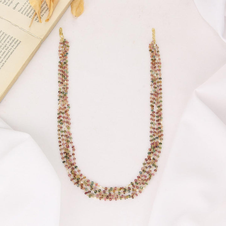 Chic & Glow Beads Long Necklace