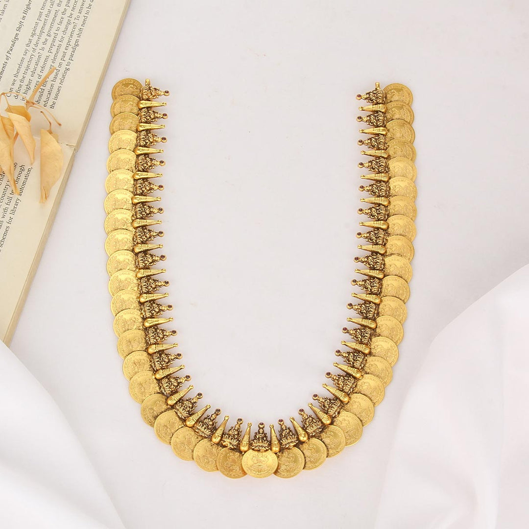 Dhrithika Kaasu Malai Necklace