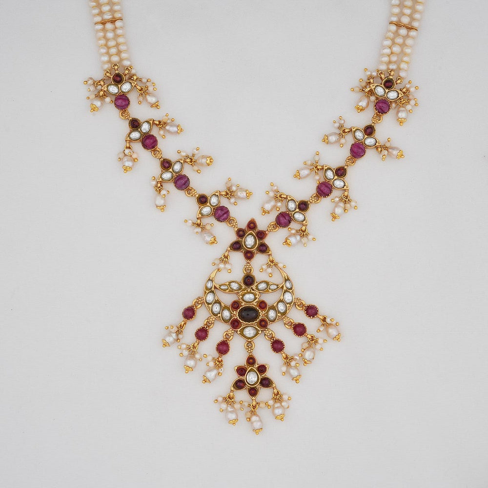 Fabulous Long Necklace Set - AMS-102-14508
