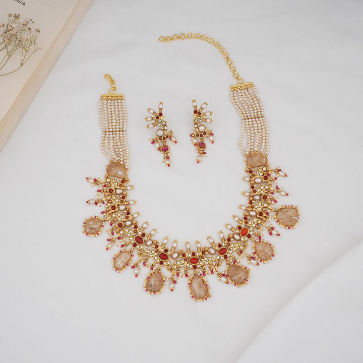 Elegant Boho Short Necklace Set