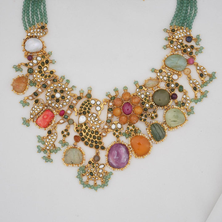 Luxurious Boho Short Necklace Set