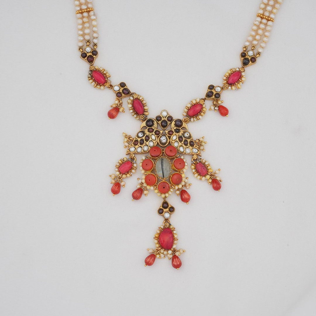 Dainty Long Necklace Set