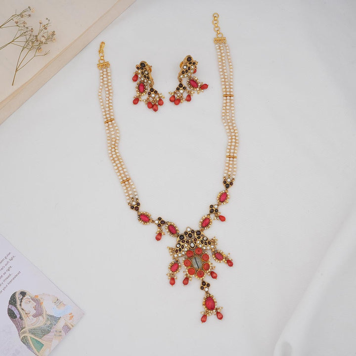 Dainty Long Necklace Set