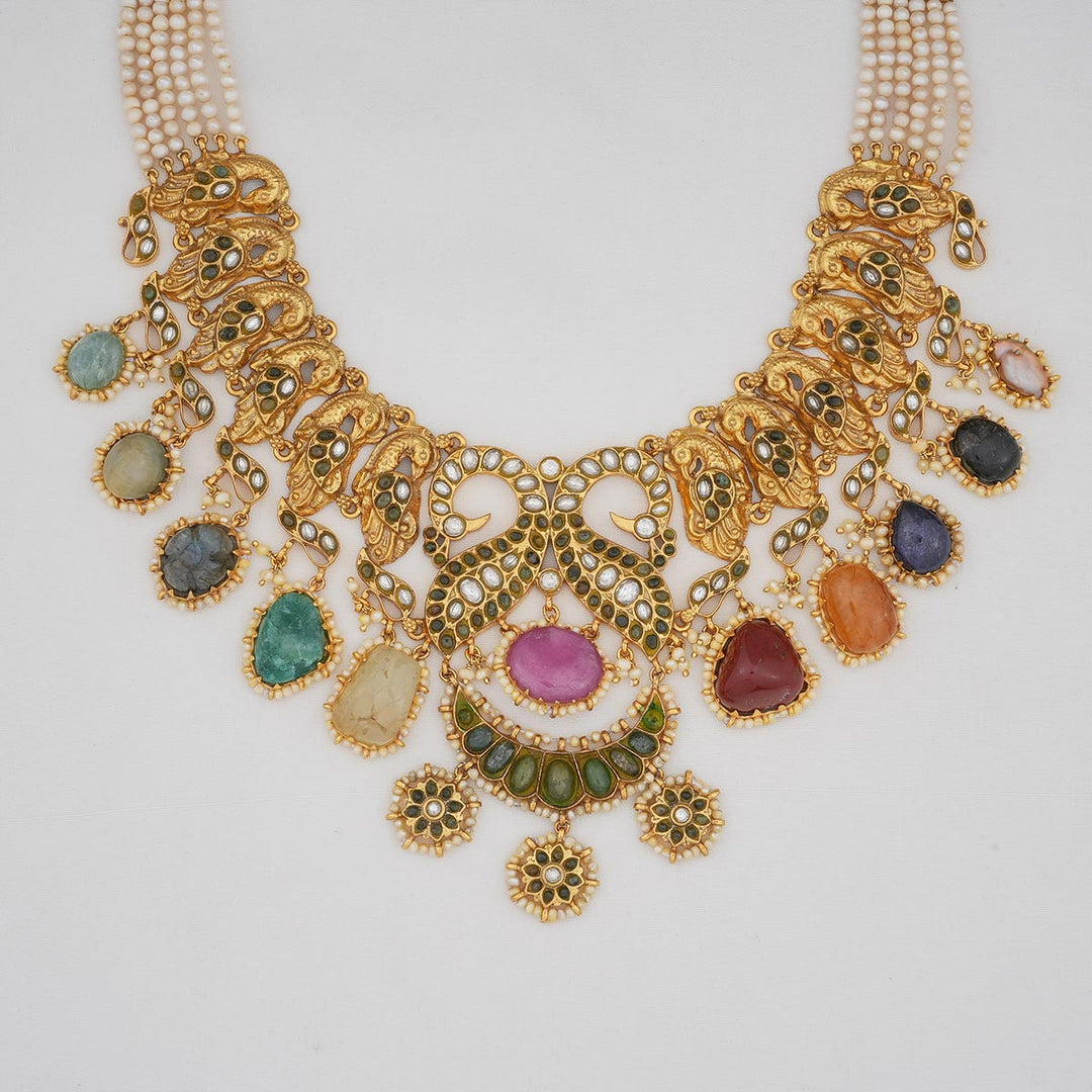 Multi Charming Short Necklace Set