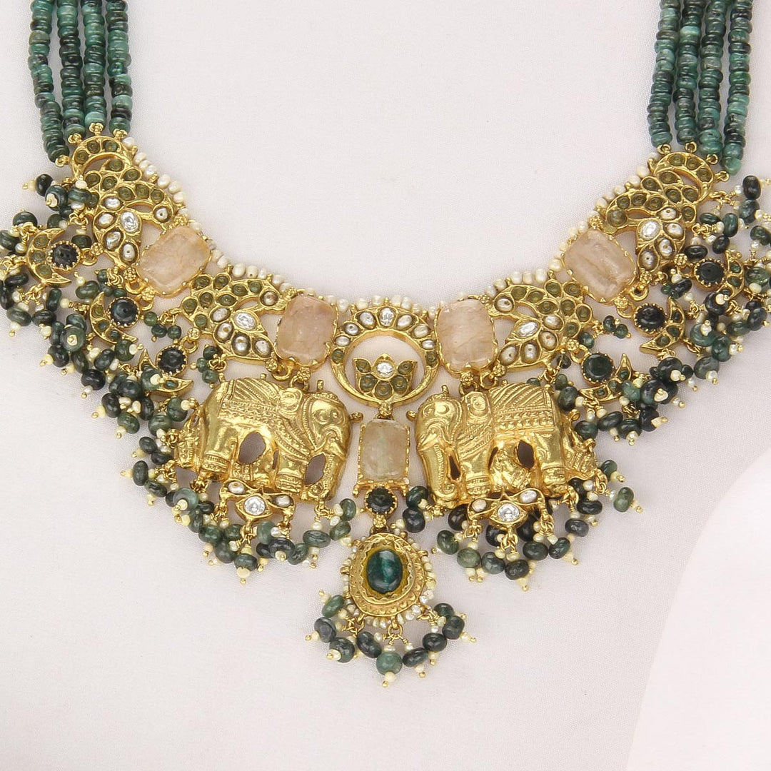 Boho Charm Short Necklace Set