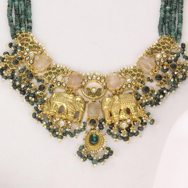 Boho Charm Short Necklace Set