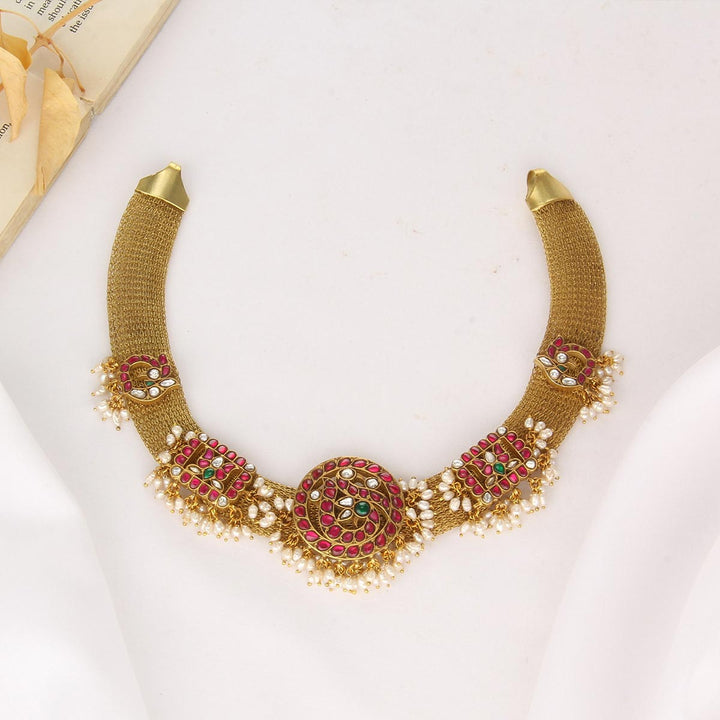 Anya Kundan Short Necklace