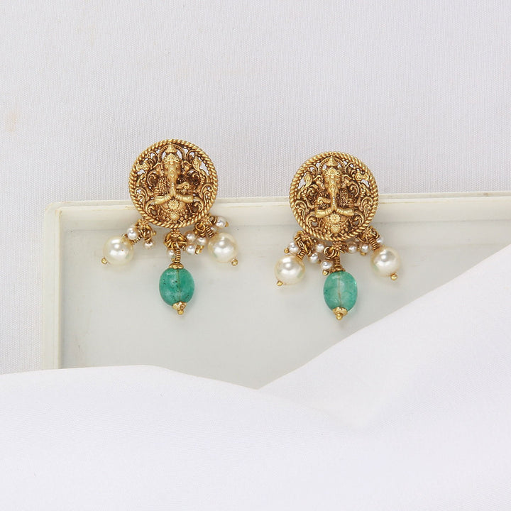 Divine Glow Long Necklace Set