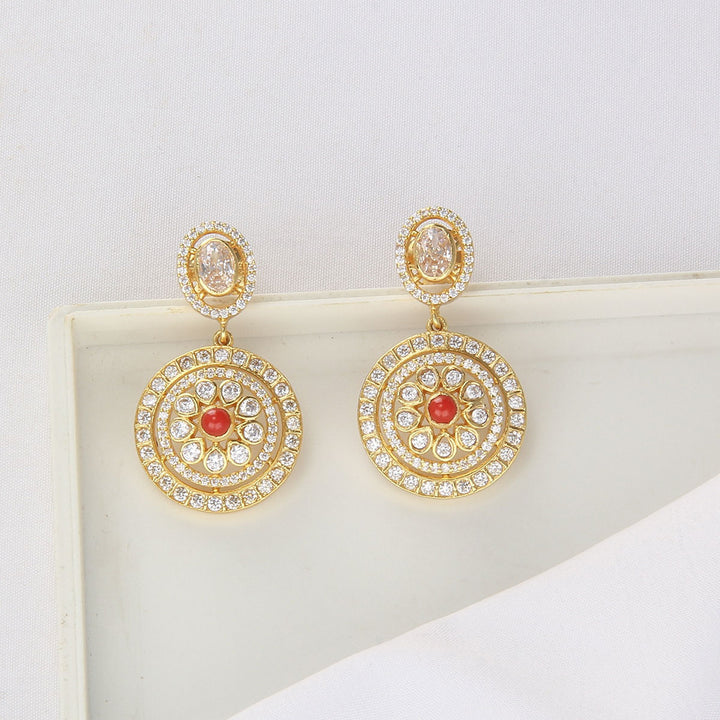 Glittering Short Necklace Set