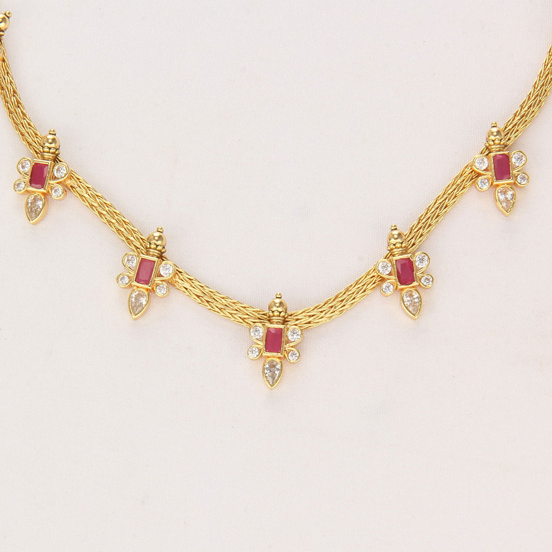 Anagha Short Necklace Set
