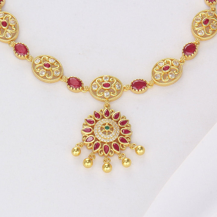 Srisha Stone Short Necklace