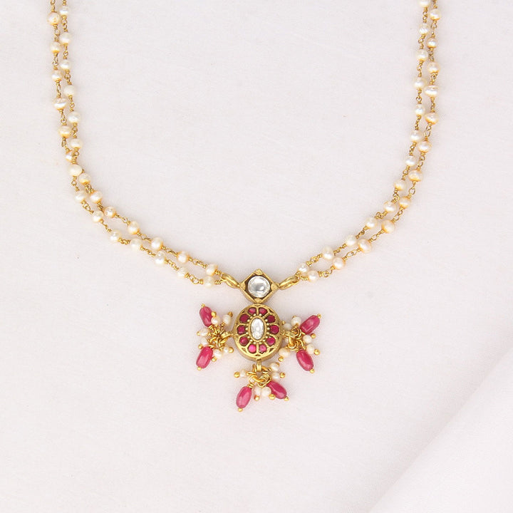 Virusha Kundan Long Necklace