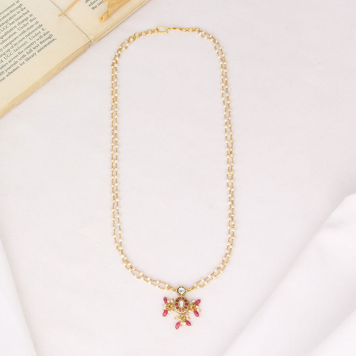 Virusha Kundan Long Necklace