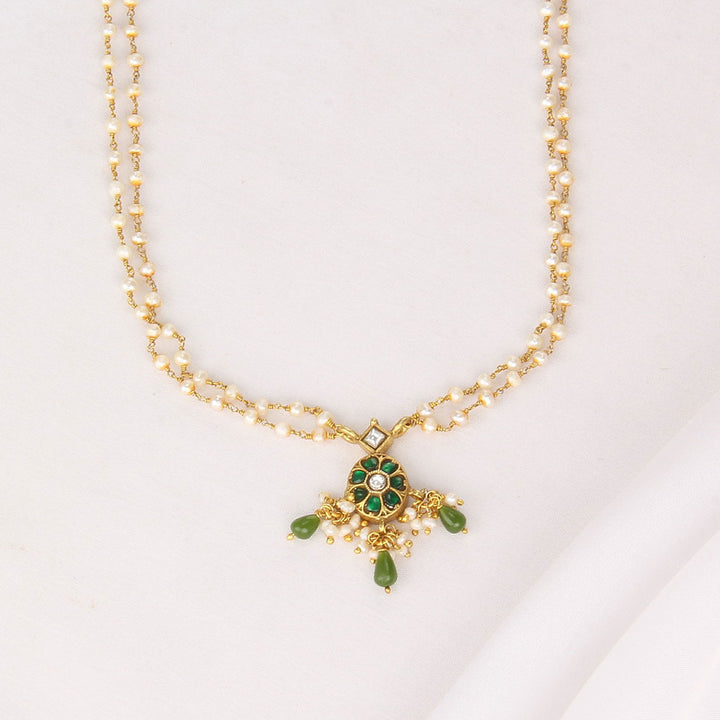 Nishali Kundan Long Necklace