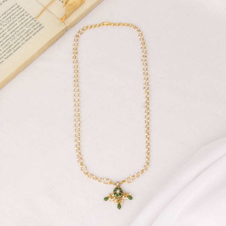 Nishali Kundan Long Necklace