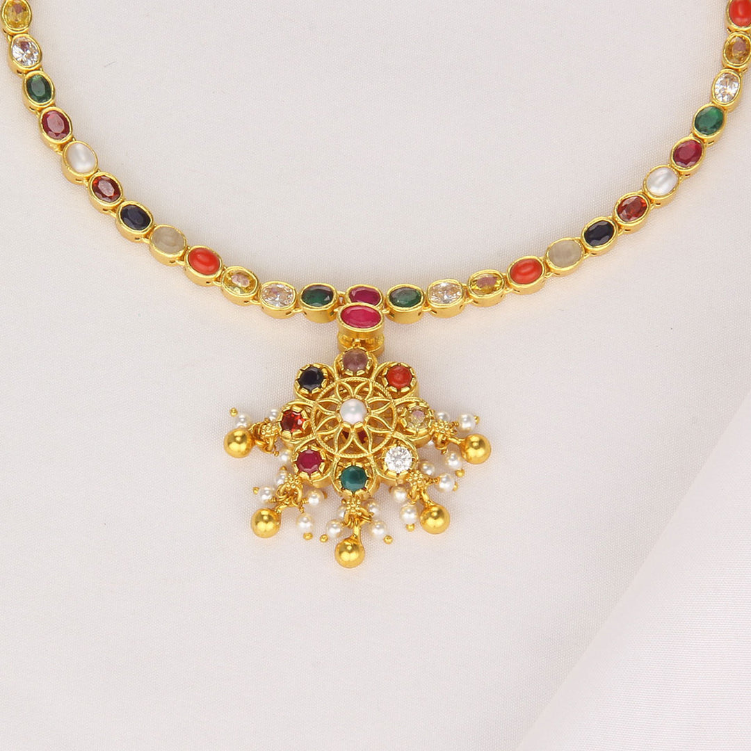 Giriza Reversible Short Necklace