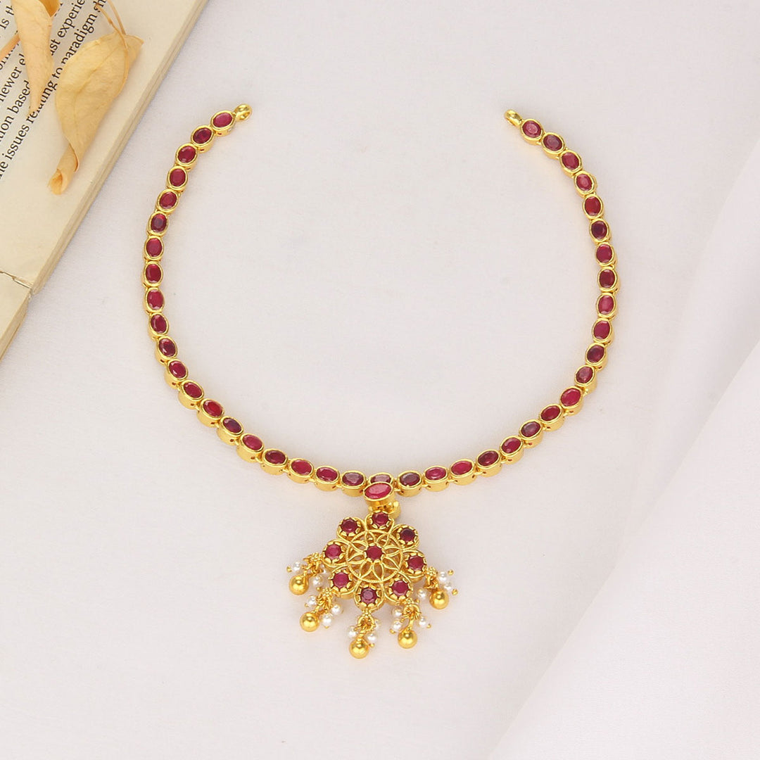 Giriza Reversible Short Necklace