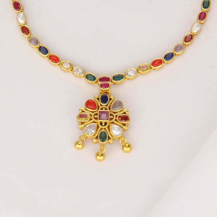 Yasira Reversible Short Necklace