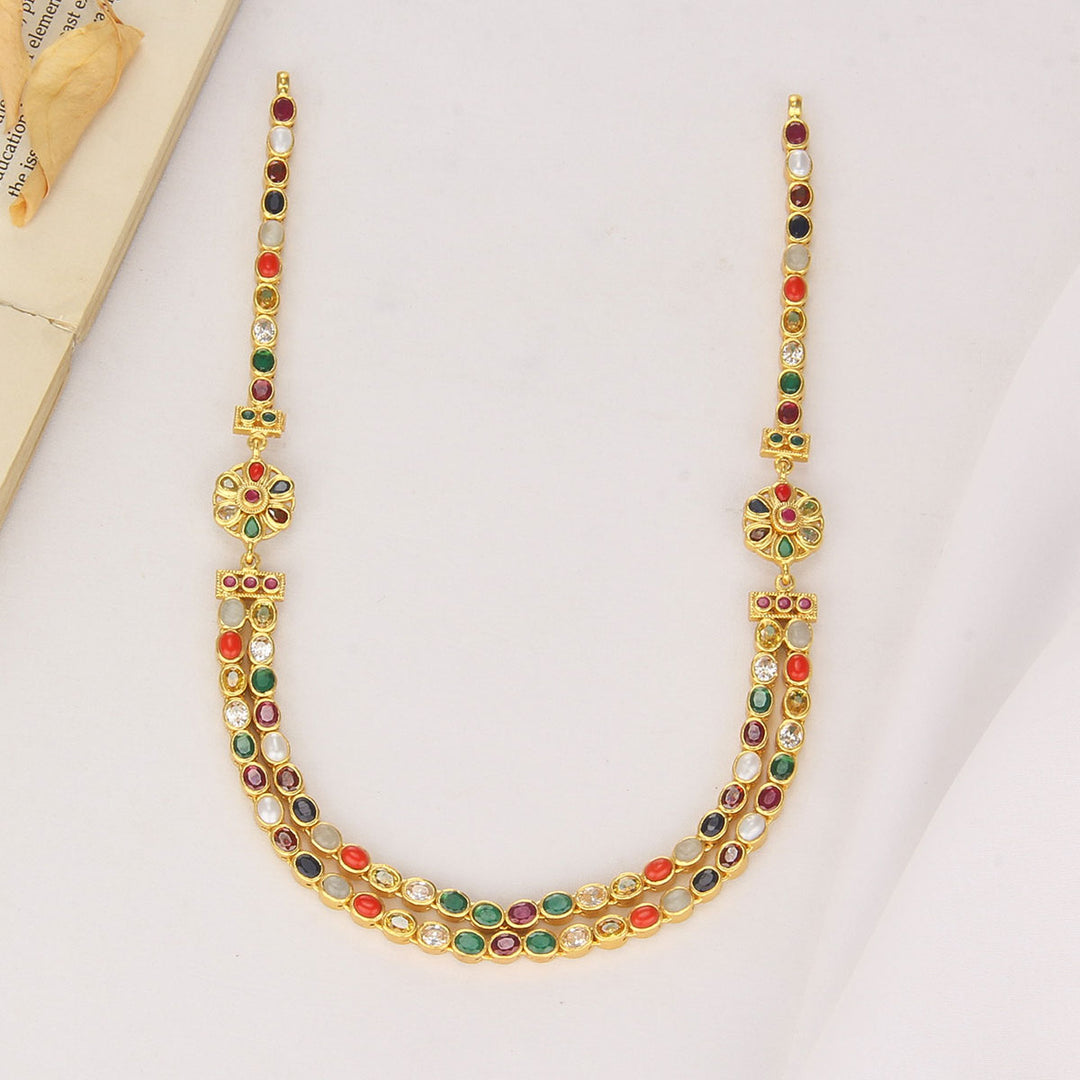 Vrusha Reversible Short Necklace