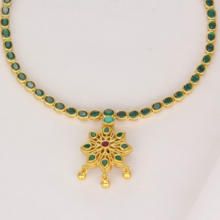 Dhakshi Reversible Short Necklace