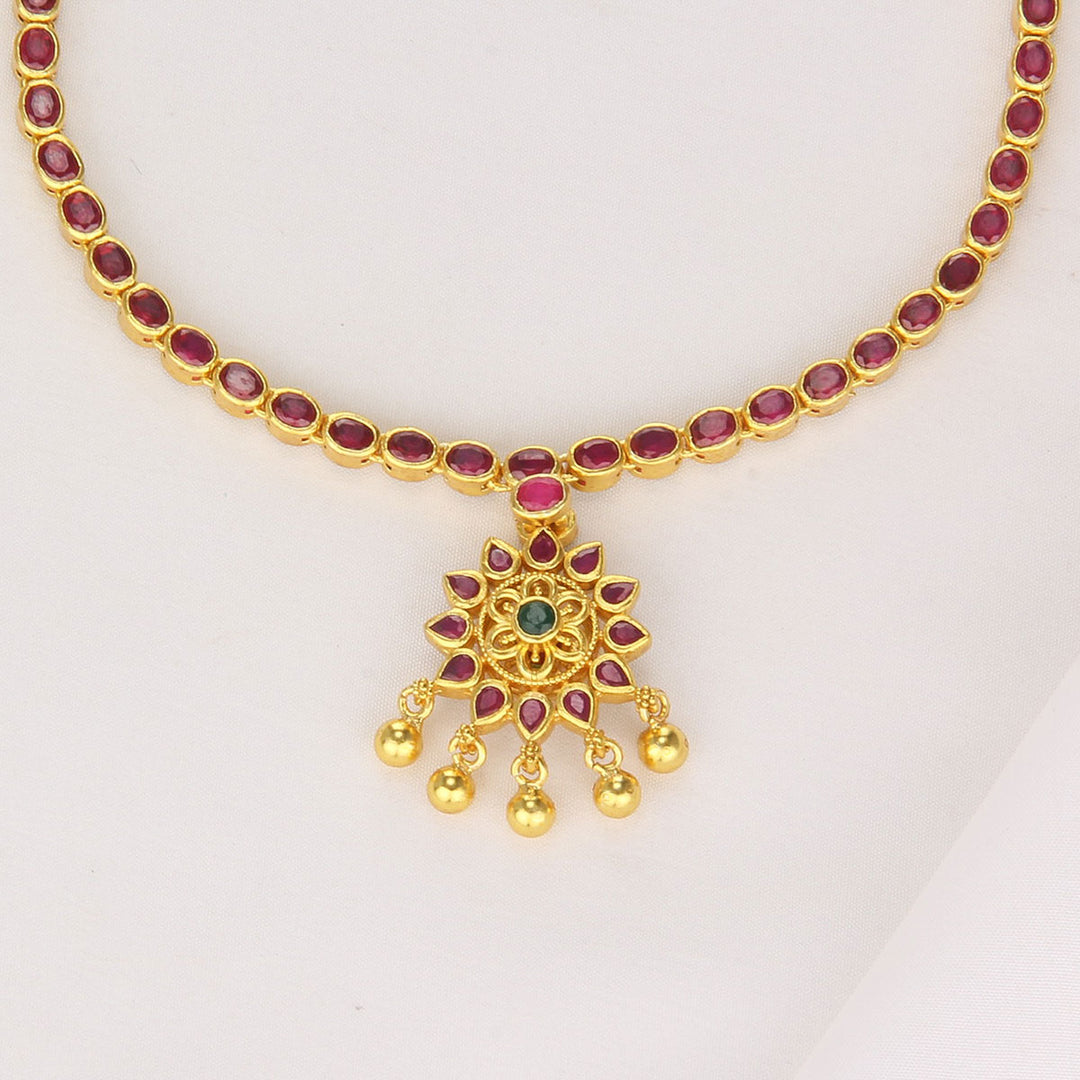 Shanvikha Reversible Short Necklace