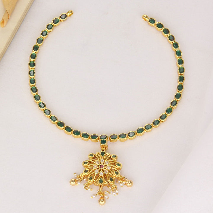 Aadhirai Reversible Short Necklace