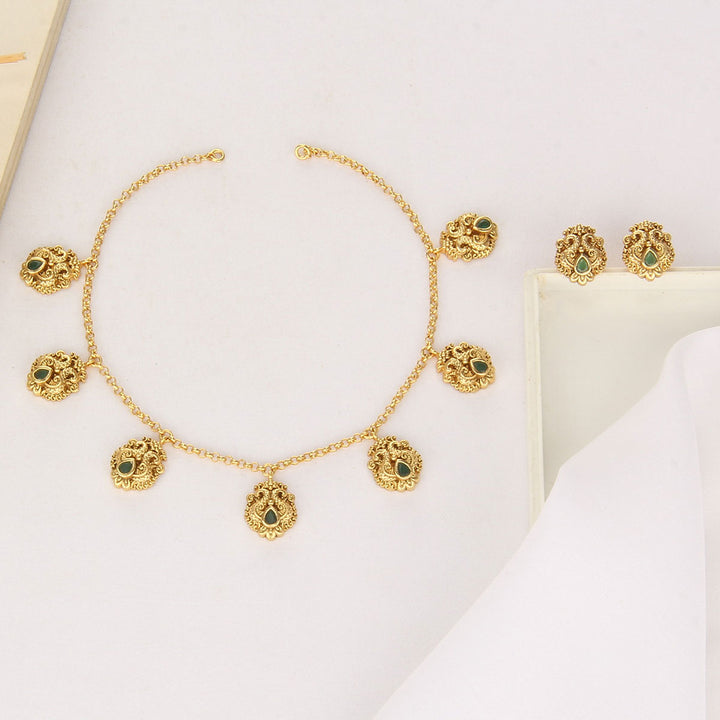 Ashikha Nagas Short Necklace Set