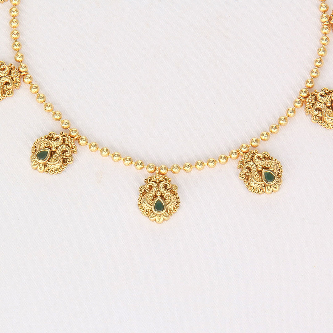 Ansikha Nagas Short Necklace Set