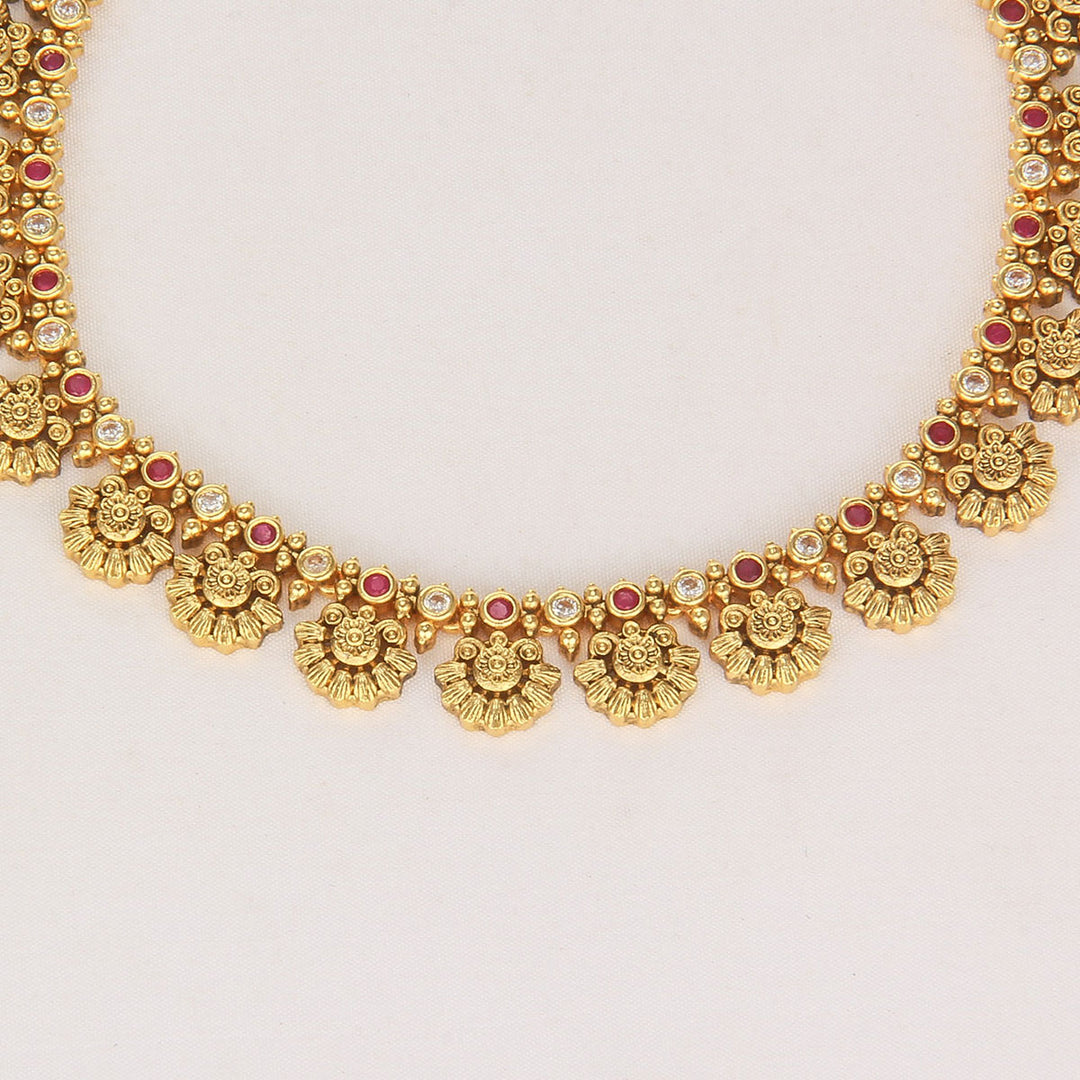 Kanishka Nagas Short Necklace Set