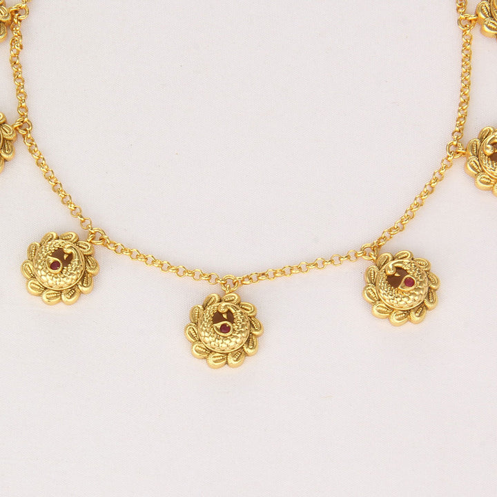 Nishka Nagas Short Necklace Set