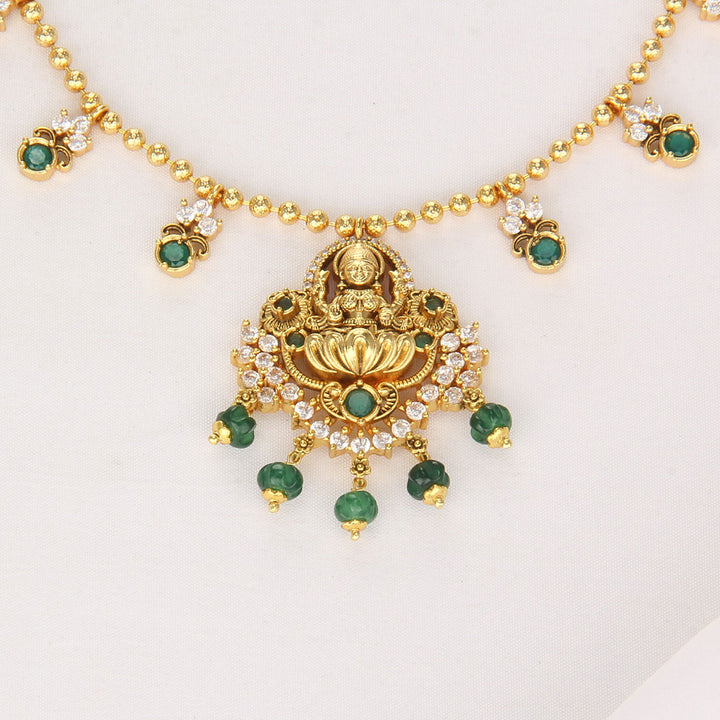 Glowing Nagas Short Necklace Set