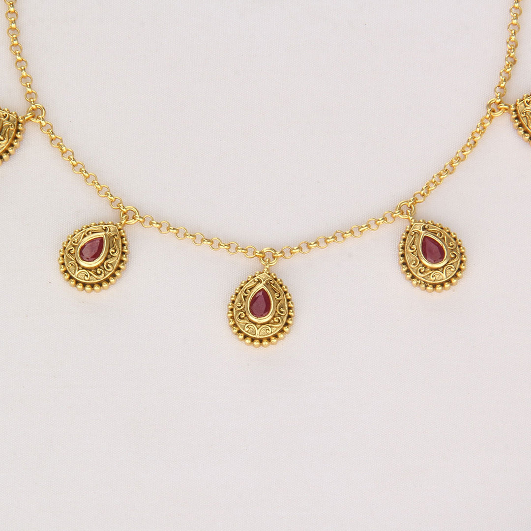 Yashika Nagas Short Necklace Set