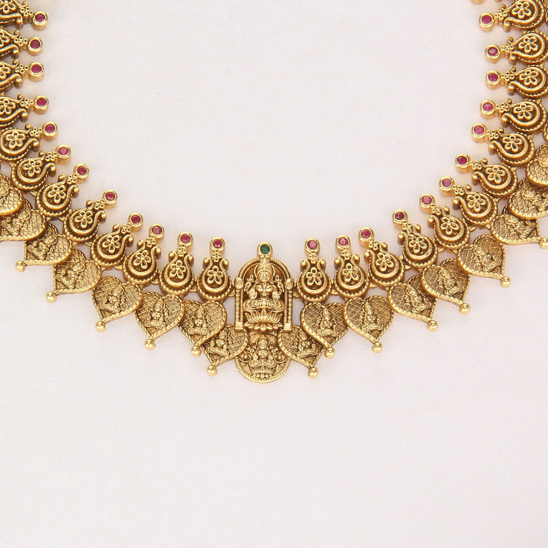 Lakshmi Nagas Short Necklace Set