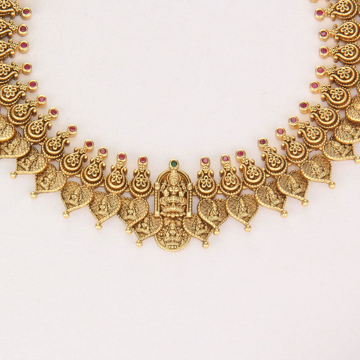 Lakshmi Nagas Short Necklace Set