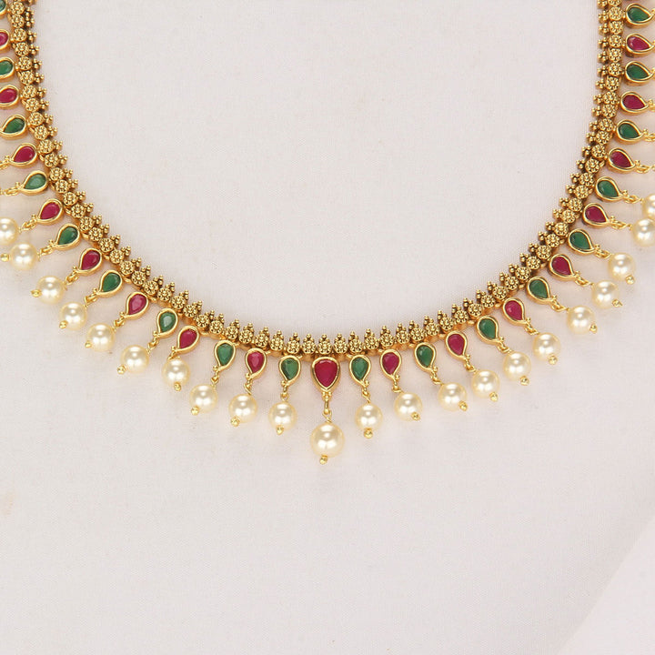 Sparkling Nagas Short Necklace
