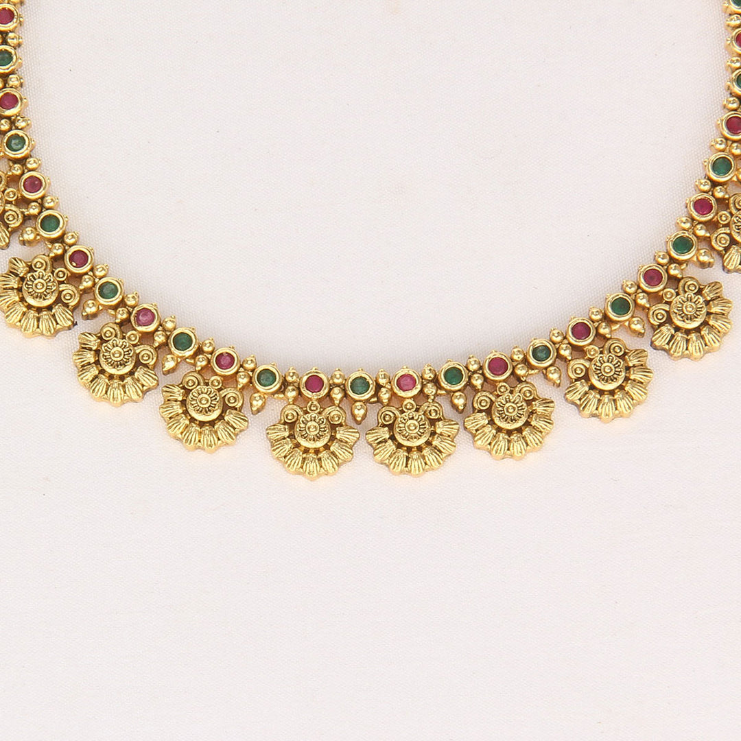 Traditional Nagas Short Necklace Set
