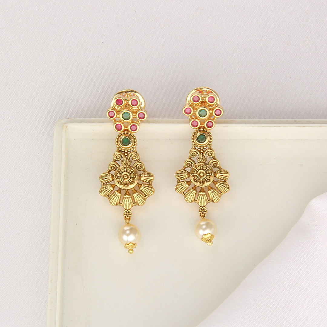 Traditional Nagas Short Necklace Set