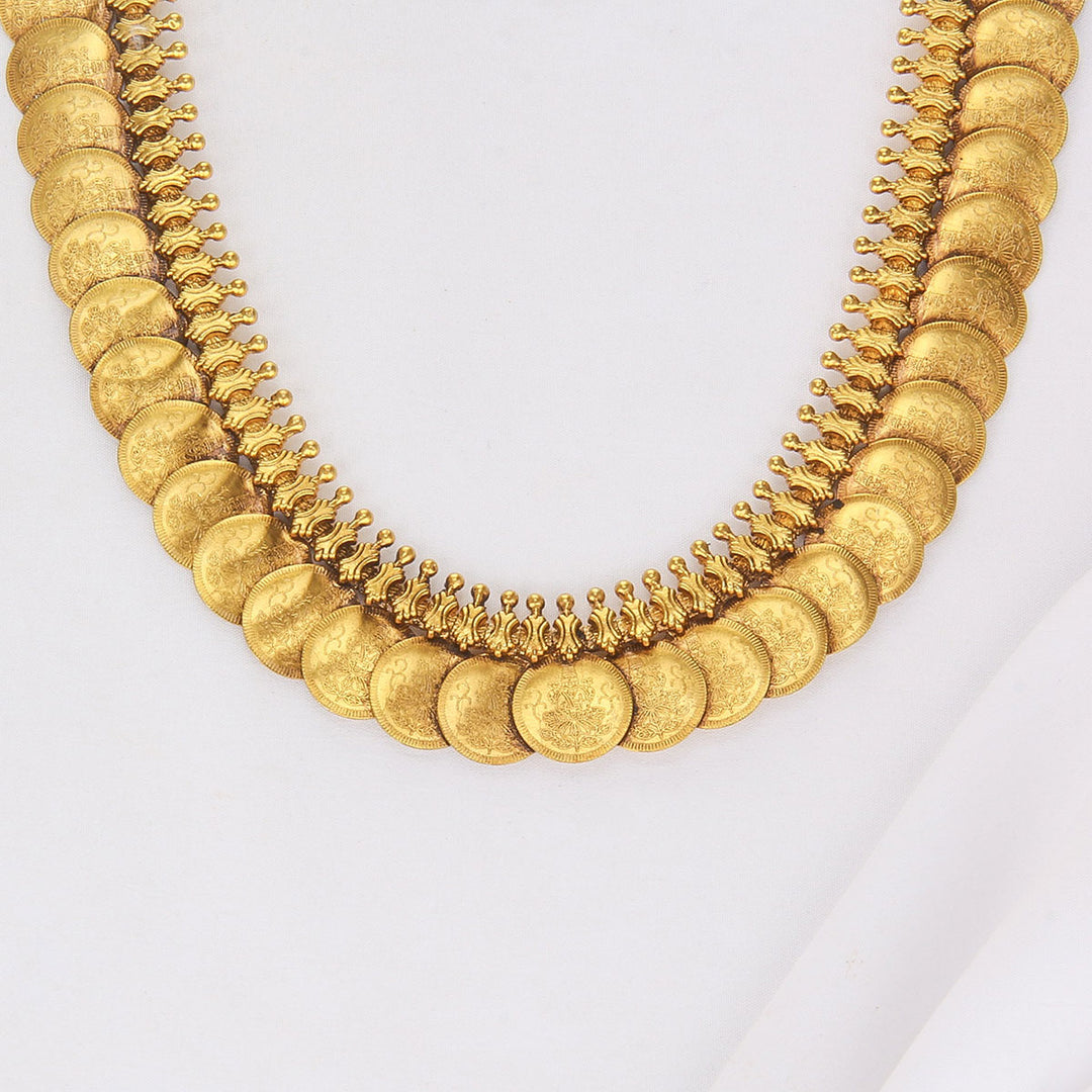 Elegant Nagas Kaasu Maalai Necklace