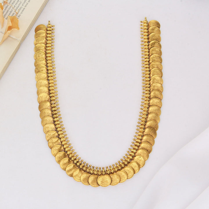 Elegant Nagas Kaasu Maalai Necklace