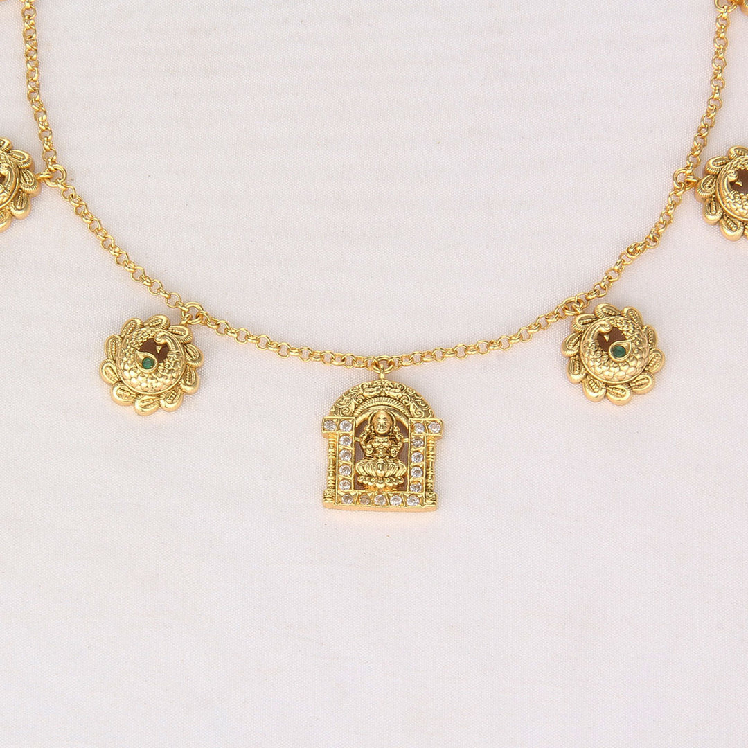 Glowing Nagas Short Necklace Set