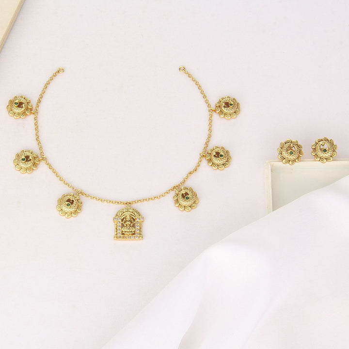 Glowing Nagas Short Necklace Set