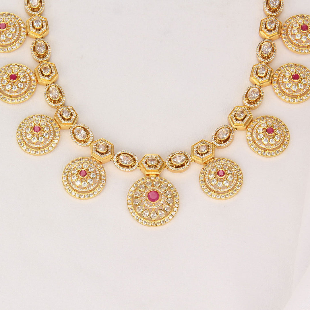 Spark Charm Long Necklace