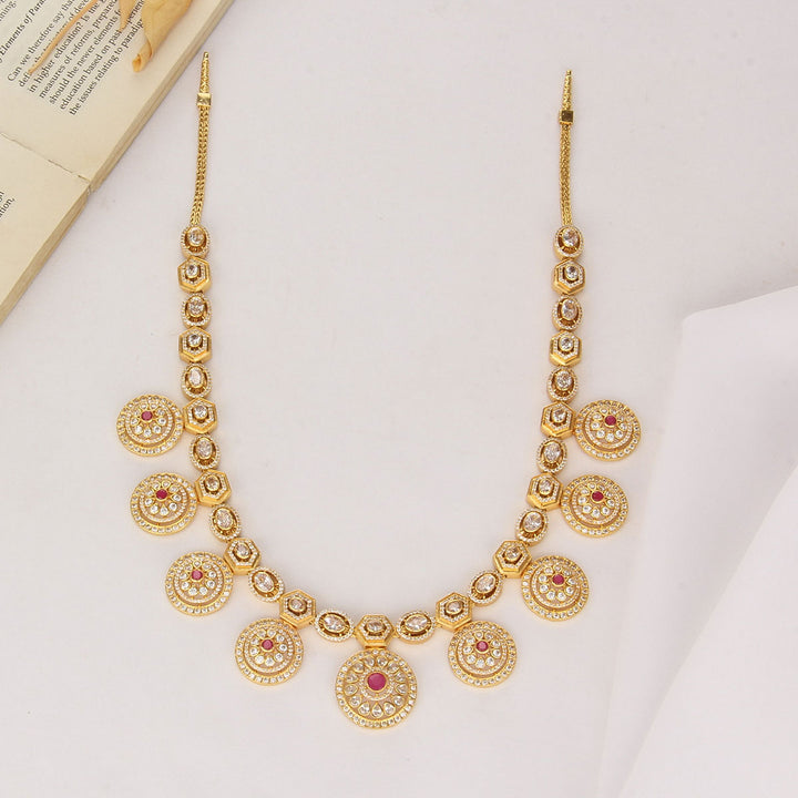 Spark Charm Long Necklace