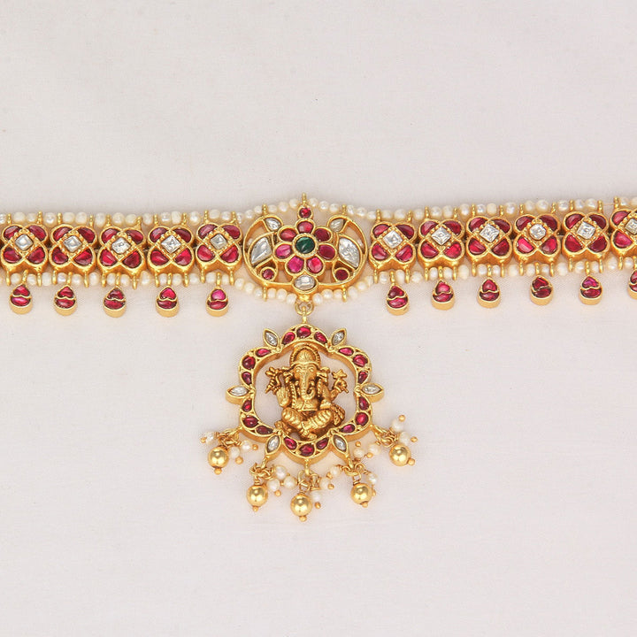 God Vinayaga Kundan Choker