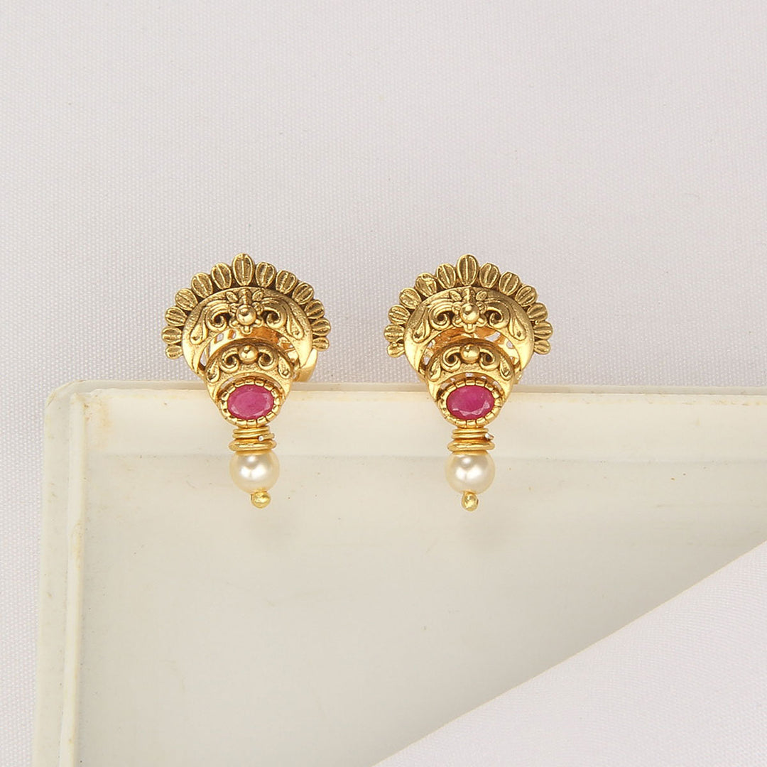 Eshvika Nagas Short Necklace Set