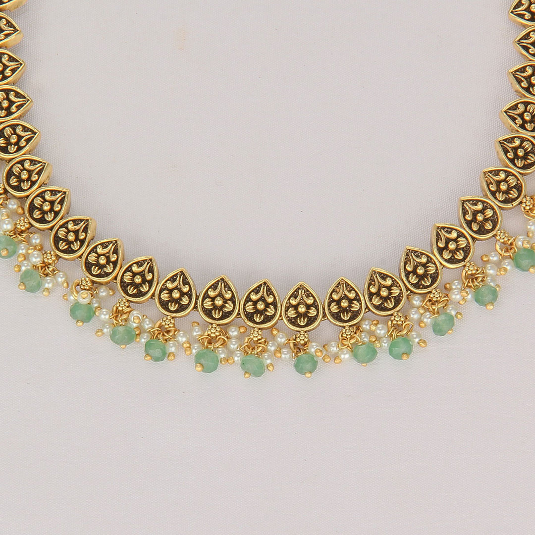 Ganisha Nagas Short Necklace Set