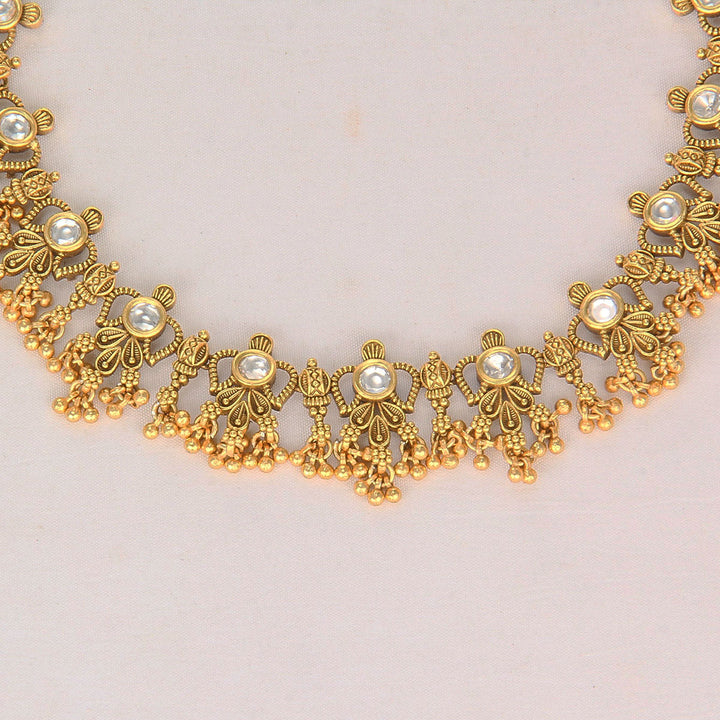 Vedhrika Nagas Short Necklace Set