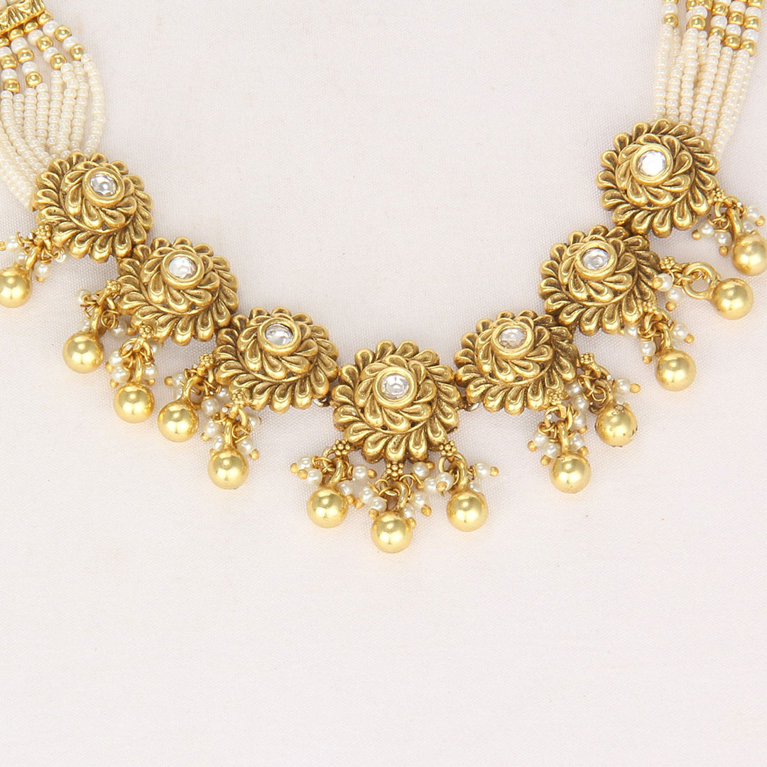 Abhira Nagas Choker Necklace Set