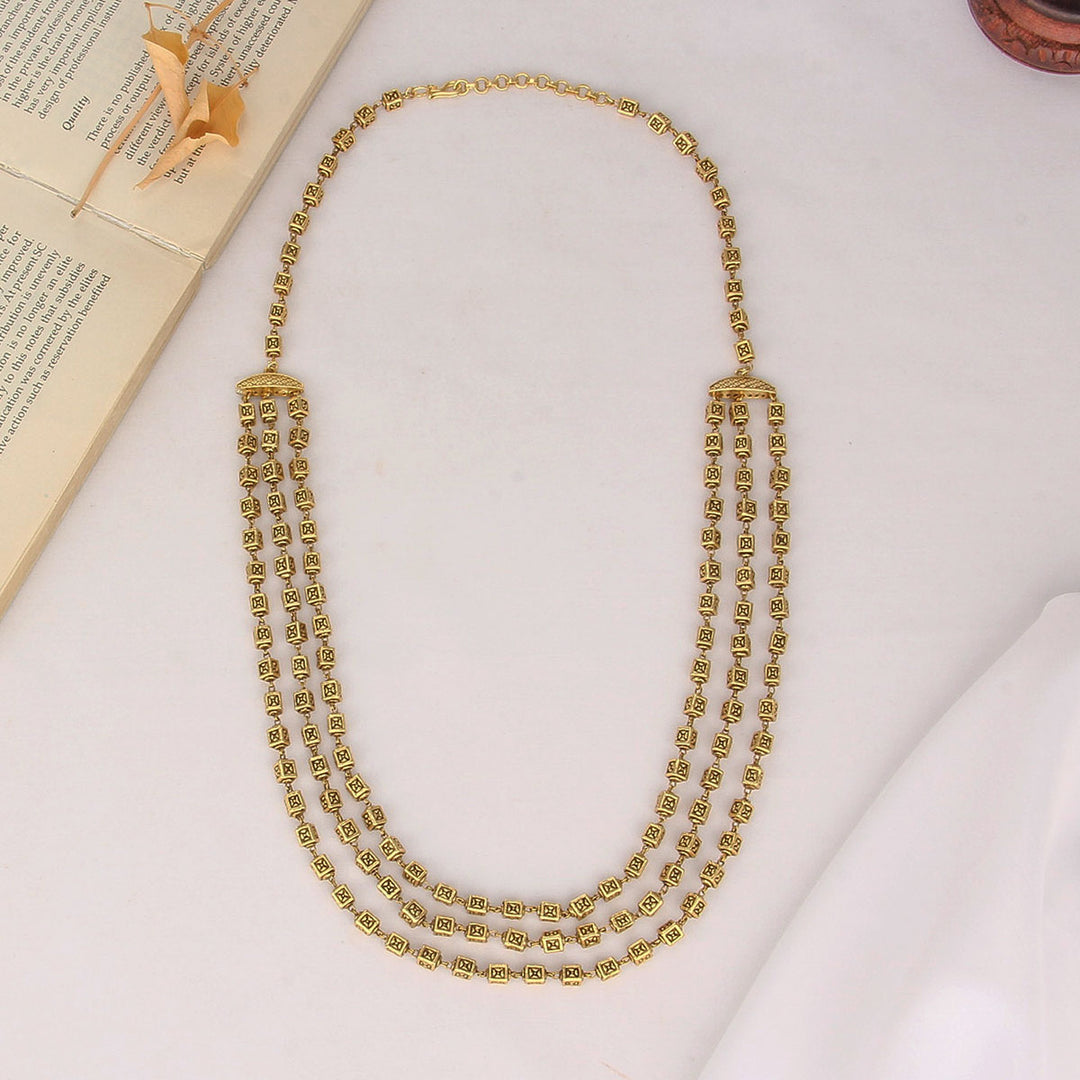 Layered Nagas Long Necklace